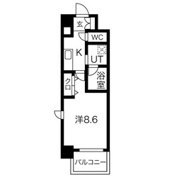 PURE RESIDENCE名駅南の物件間取画像